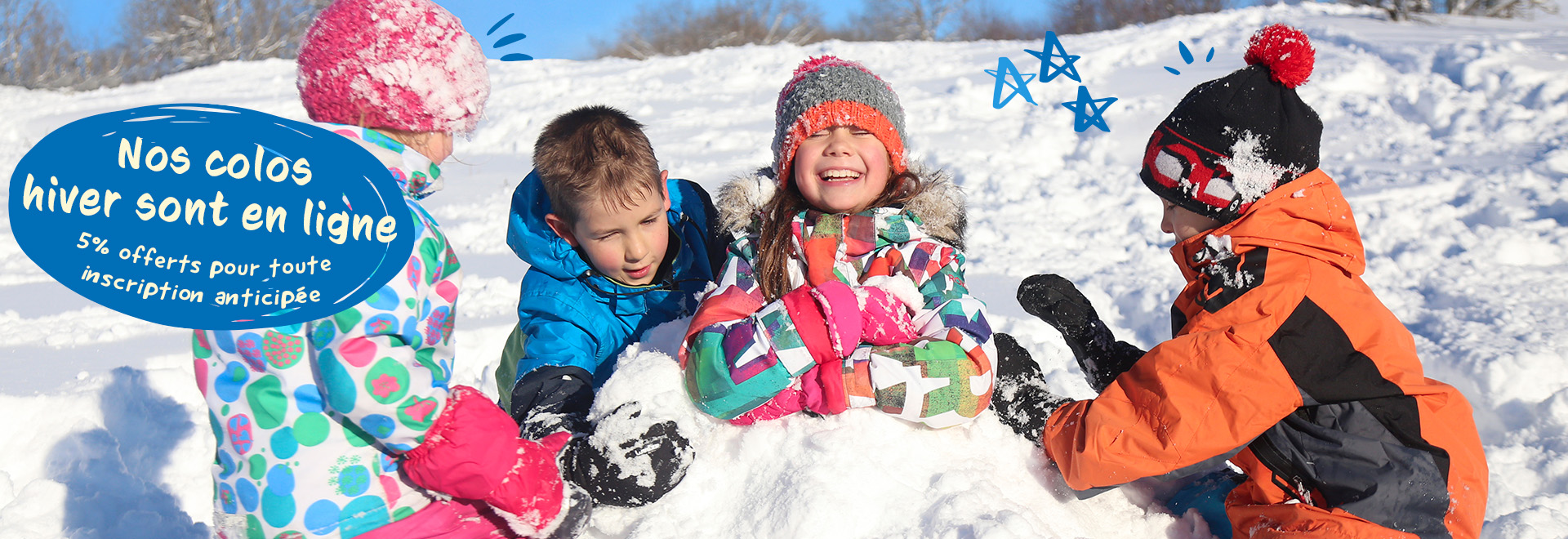 Vacances pour tous : colonies de vacances pour enfants de 4 à 13 ans