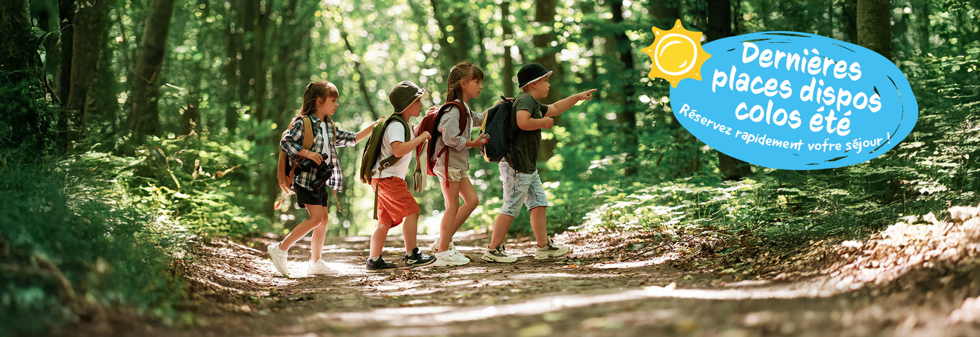Vacances pour tous : colonies de vacances pour enfants de 4 à 13 ans